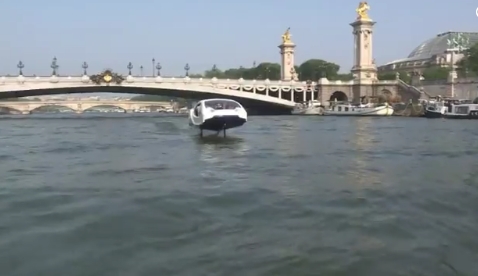  პარიზში „მფრინავ ტაქსს“ ტესტავენ (ვიდეო)