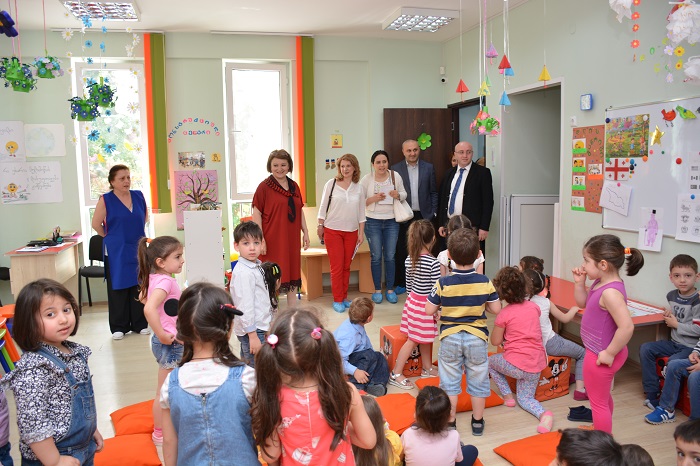 თბილისის N79 ბაგა-ბაღს ორგანიზაცია Save the Children-ის სომხეთის ოფისის წარმომადგენლები ეწვივნენ