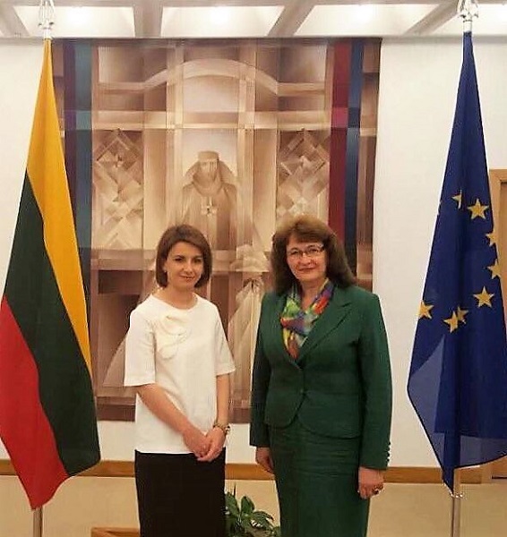 თამარ ჩუგოშვილი ლიეტუვის სეიმის პირველ ვიცე-სპიკერს შეხვდა