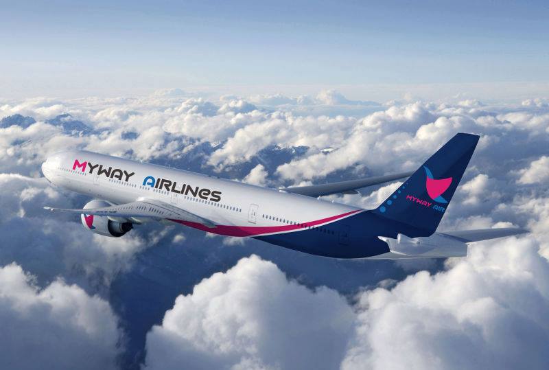 ავიაკომპანია „Myway Airlines“ რეგულარული რეისების განხორციელებას იწყებს