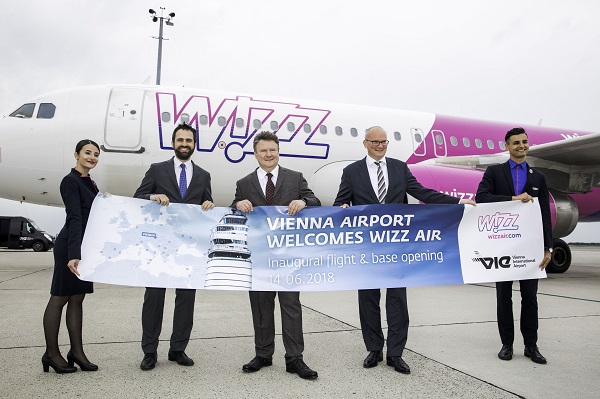 Wizz Air-ი ვენაში ახალი ბაზის გახსნას 20%-იანი ფასდაკლებით აღნიშნავს