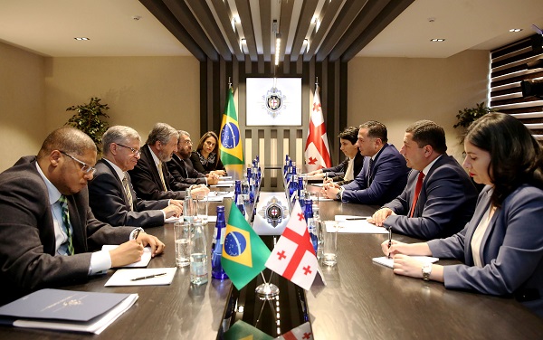 სახელმწიფო უსაფრთხოების სამსახურის უფროსი ბრაზილიის იუსტიციის მინისტრს შეხვდა