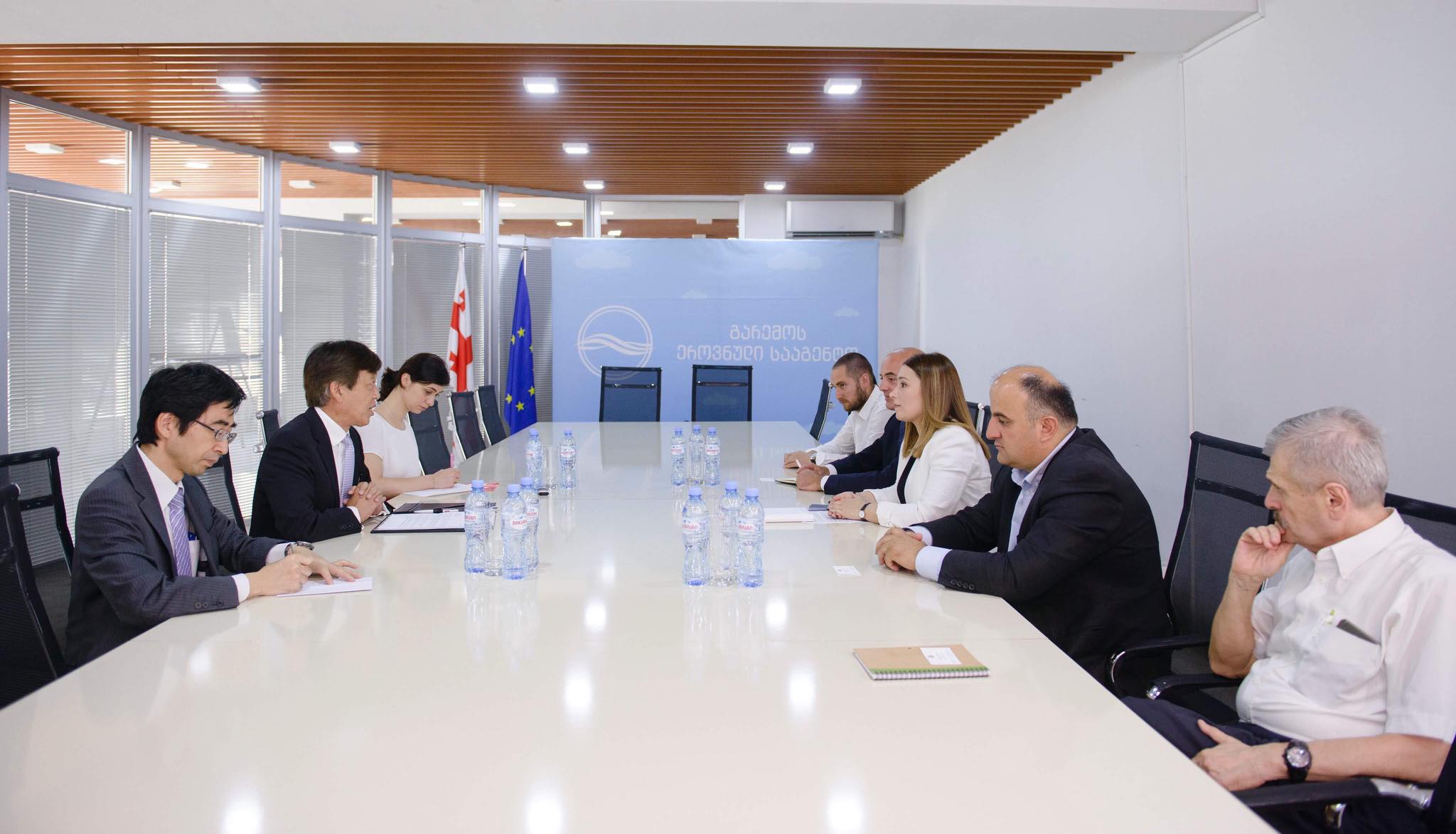 ნინო თანდილაშვილი იაპონიის ელჩს შეხვდა