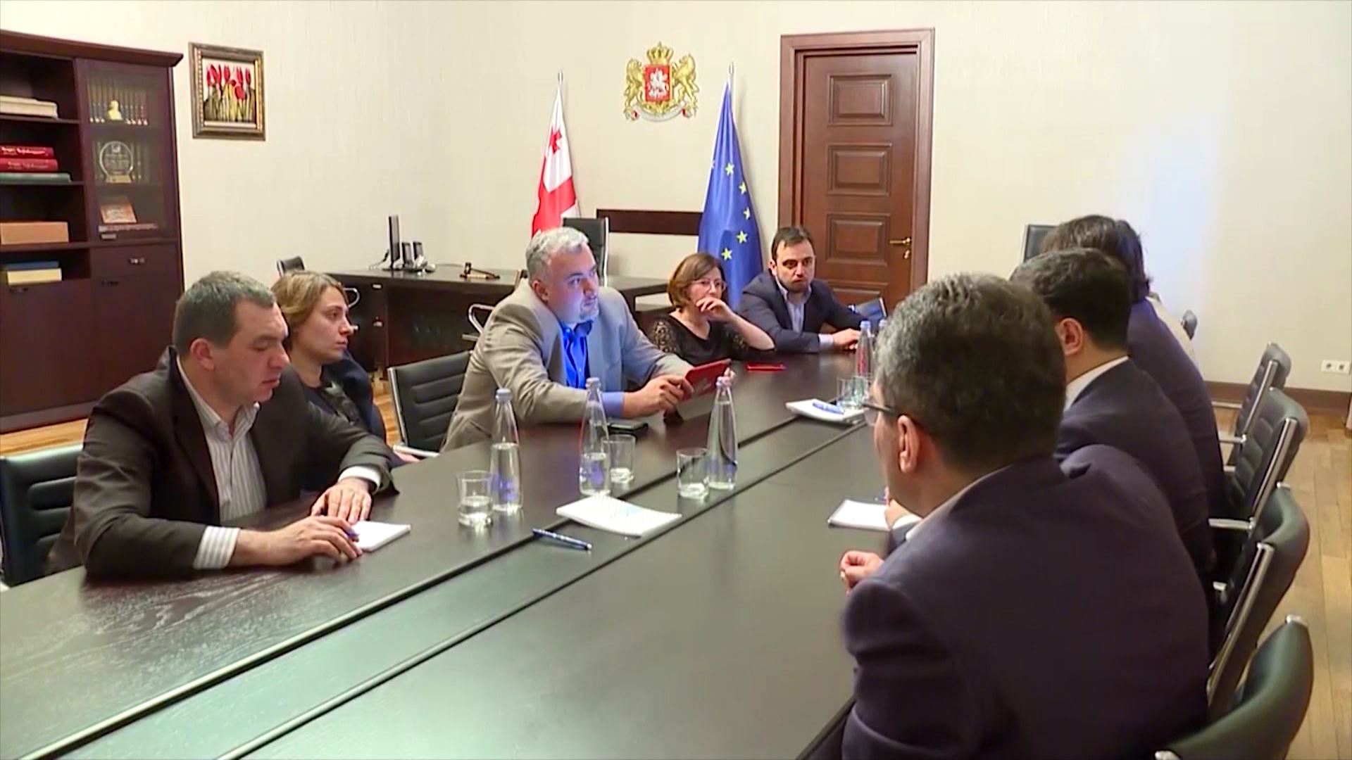 მოზარდების მკვლელობის საქმის დროებითი საგამოძიებო კომისია არასამთავრობო ორგანიზაციის წევრებსა და სახალხო დამცველის აპარატის წარმომადგენლებს ხვდება 