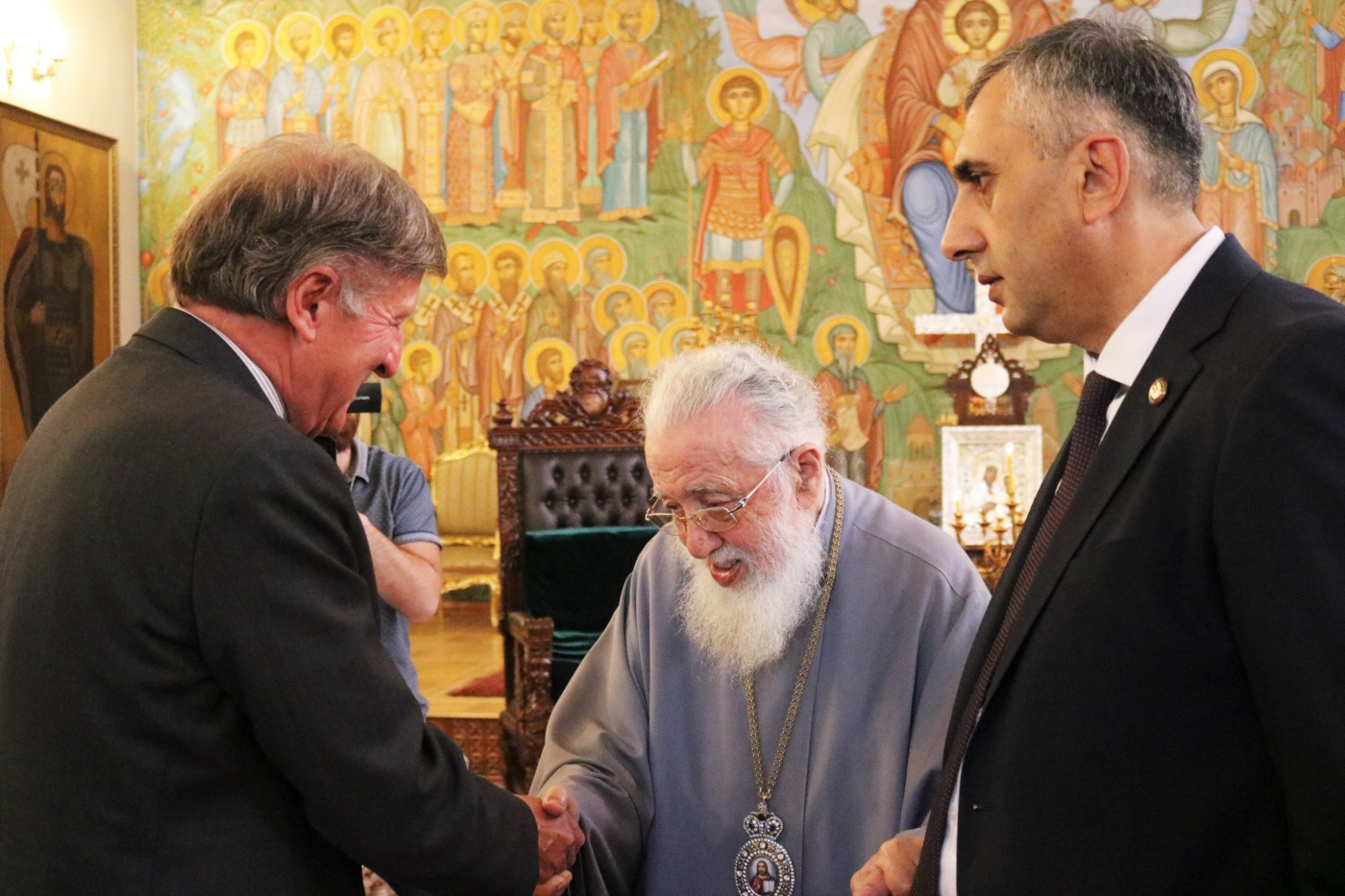 ილია მეორემ იანოშ ჰერმანს სთხოვა, მომავალშიც გააგრძელოს საქართველოს მხარდაჭერა - საპატრიარქო