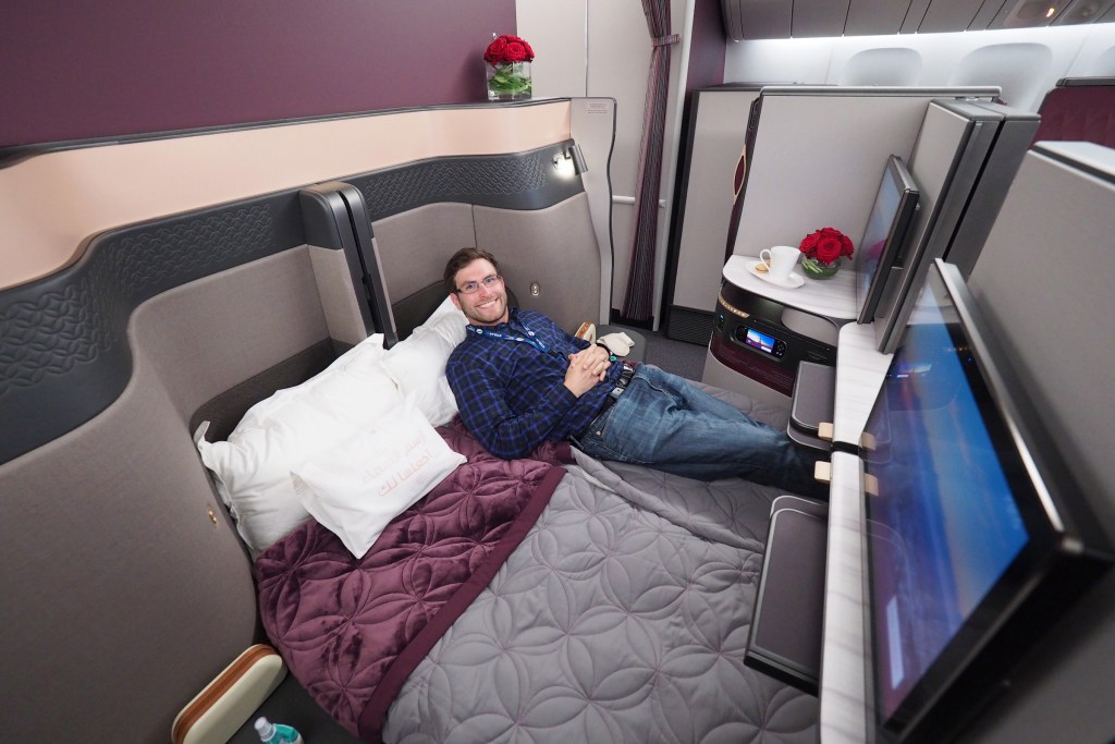 Qatar Airways-ის ბიზნესკლასში ორ ადგილიანი საწოლები გაჩნდება