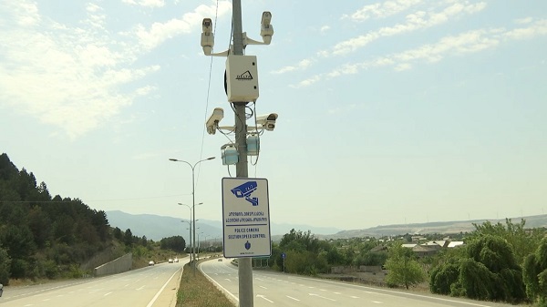 ქუთაისის შემოვლით საავტომობილო გზაზე სიჩქარის მზომი სექციური რადარები ამოქმედდა