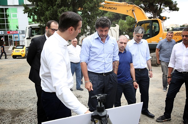 მარშალ გელოვნის გამზირისა და სარაჯიშვილის ქუჩის გადაკვეთაზე ორდონიანი კვანძის მოწყობის სამუშაოები დაიწყო