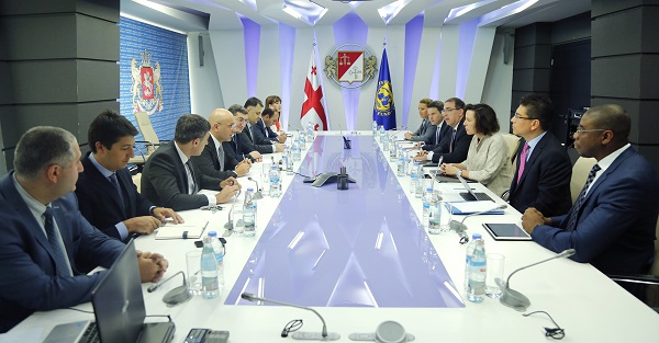 ფინანსთა მინისტრი საერთაშორისო სავალუტო ფონდის მისიას შეხვდა