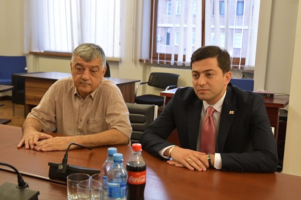 ზაზა გაბუნია მცხეთა-მთიანეთის რწმუნებულ-გუბერნატორს შეხვდა