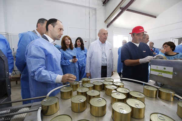 “ერთიანი აგროპროექტის” ფარგლებში კახეთის რეგიონში  ახალი ხორცის გადამამუშავებელი საწარმო ამოქმედდა