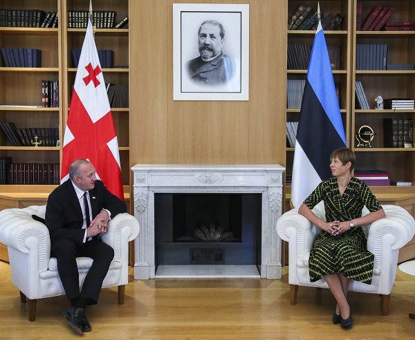 საქართველო პატივს სცემს ესტონეთის სიმამაცესა და მყარ პოზიციას - გიორგი მარგველაშვილი