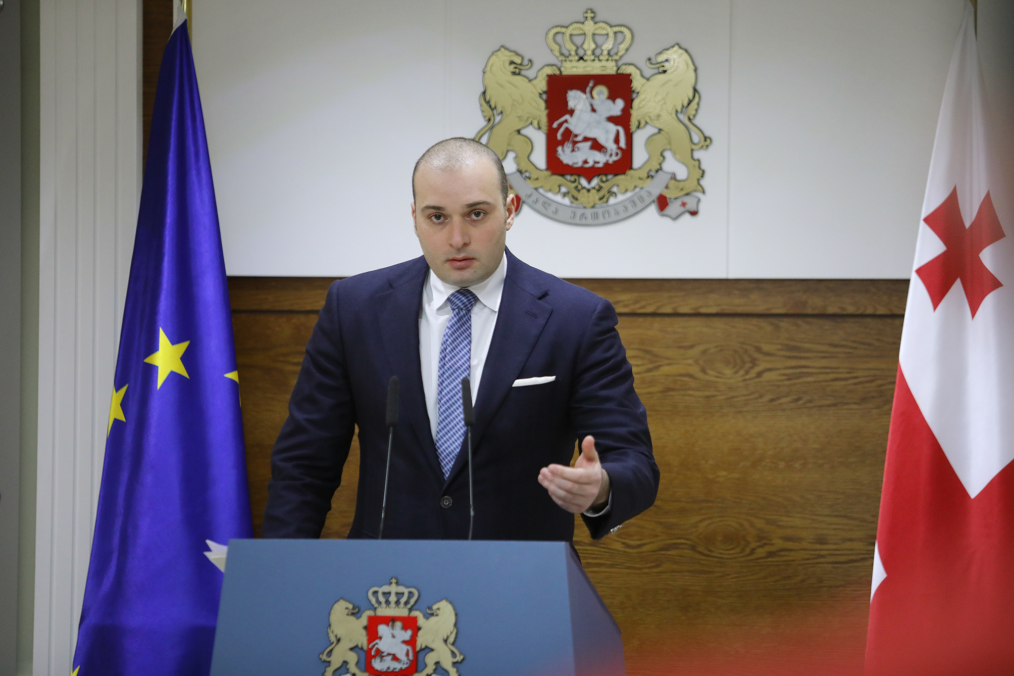 მამუკა ბახტაძე დღეს იყალთოს სამონასტრო კომპლექსში განათლების რეფორმის ხედვას წარადგენს