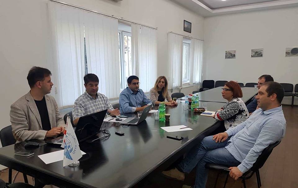 სააერნასნო მომსახურების საწარმოს რესერტიფიცირების საკითხებზე EUROCONTROL-ის ექსპერტთან სამუშაო შეხვედრები გაიმართა