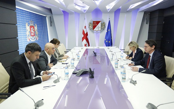 ივანე მაჭავარიანი სამხრეთ კავკასიაში საერთაშორისო საფინანსო კორპორაციის წარმომადგენლობის ხელმძღვანელს შეხვდა