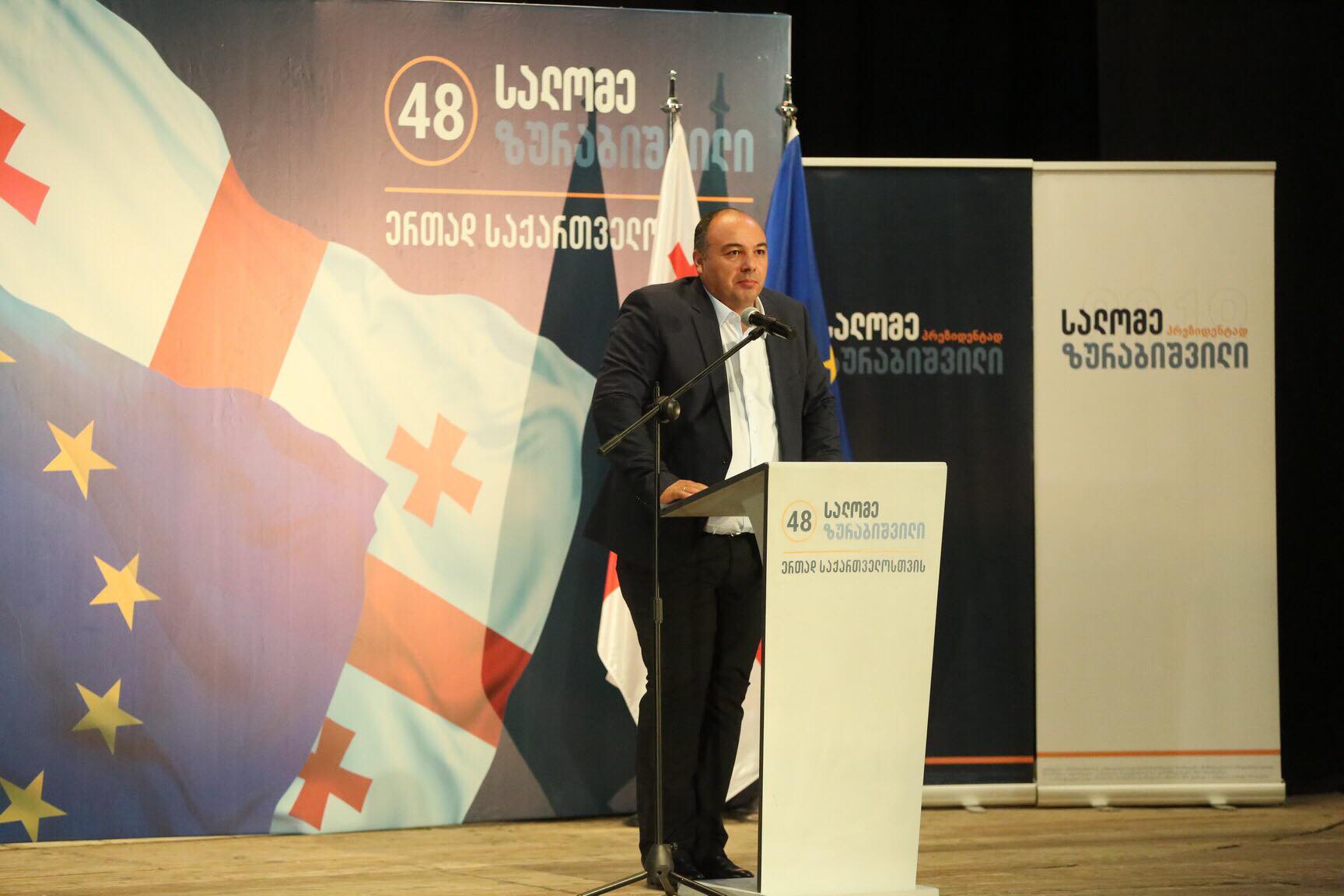 დღეს საქართველოს განათლებული, ევროპული და დემოკრატიული ღირებულებების მატარებელი პრეზიდენტი სჭირდება - რომან მუჩიაშვილი