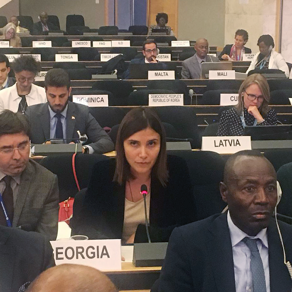 შსს-ს მოადგილე ნინო ჯავახაძე UNHCR-ის აღმასრულებელი კომიტეტის 69-ე სესიაზე საქართველოს სახელით მოხსენებით წარსდგა