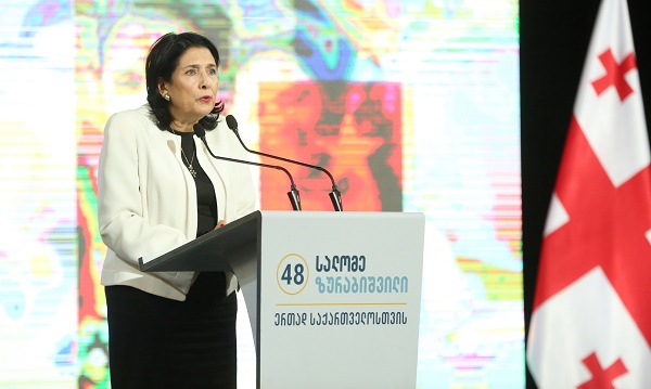 სალომე ზურაბიშვილი - დღევანდელ მსოფლიოში არასამთავრობოები ქალების დასაცავად ძლიერად გამოდიან, ჩვენთან პირიქით ხდება, კონტექსტიდან ამოვარდნილი სიტყვებით ილაშქრებენ ჩემ წინააღმდეგ