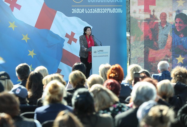 სალომე ზურაბიშვილი: განათლება ერთ-ერთი პრიორიტეტი უნდა იყოს