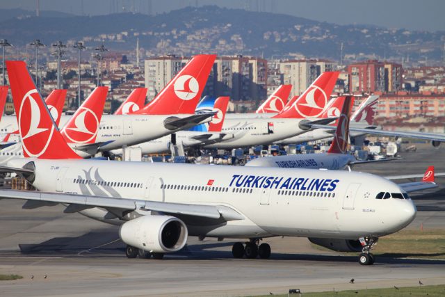 Turkish Airlines-ის თვითმფრინავები ყოველ წუთში თითო რეისს ასრულებენ
