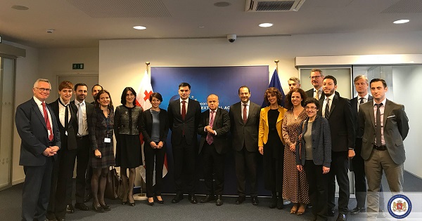 საქართველოსა და ევროკავშირს შორის უსაფრთხოების საკითხებზე სტრატეგიული დიალოგის მეორე შეხვედრა გაიმართა