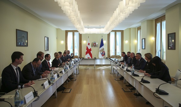 გიორგი მარგველაშვილი შეერთებული შტატების გერმანული მარშალის ფონდს შეხვდა