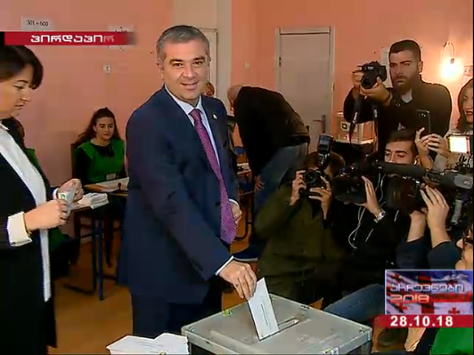 ოპტიმისტურად ვარ განწყობილი - დავით ბაქრაძემ ხმა უკვე მისცა
