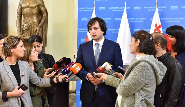 ირაკლი კობახიძე: საპარლამენტო არჩევნები ჩატარდება 2020 წლის ოქტომბრის ბოლო შაბათ დღეს,  რაც წერია კონსტიტუციაში