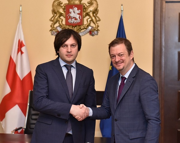 ირაკლი კობახიძე საერთაშორისო პარაოლიმპიური კომიტეტის პრეზიდენტს შეხვდა