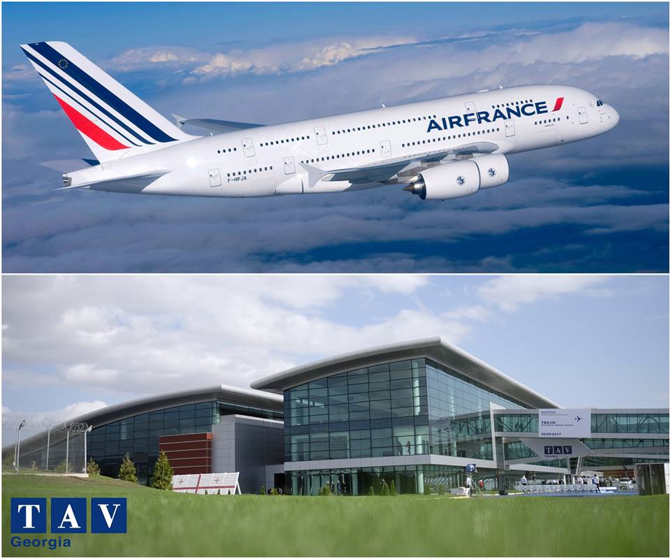 საქართველოს ავიაბაზარზე ოპერირებას Air France გეგმავს