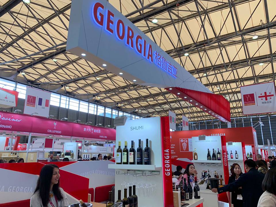 ქართული ღვინის კომპანიები შანხაიში საერთაშიროსო გამოფენაში მონაწილეობენ