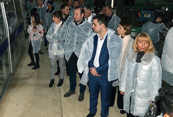 „ზედაზენის“ ქარხანას უცხოელი დიპლომატები და ბიზნეს სექტორის წარმომადგენლები ეწვივნენ
