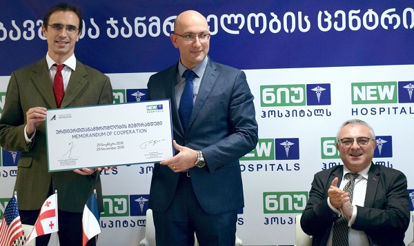 პედიატრიული მიმართულების გაფართოებასთან დაკავშირებით „ნიუ ჰოსპიტალსს“ „მეიოს კლინიკის“ და „არპაჟონის საავადმყოფოს“ დელეგაციები ეწვივნენ