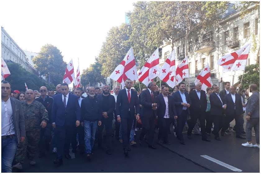 გაერთიანებული ოპოზიცია "ძალა ერთობაშია" დღეს რუსთაველის გამზირზე აქციას გამართავს