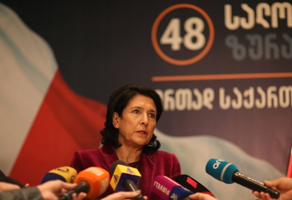 დემოკრატია მოითხოვს, რომ აღიარებული იყოს არჩეული პრეზიდენტი - სალომე ზურაბიშვილი