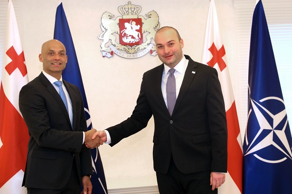 მამუკა ბახტაძემ და ჯეიმს აპატურაიმ ჩრდილოატლანტიკური ალიანსისკენ მიმავალ გზაზე საქართველოს მიერ მიღწეული პროგრესი და ქვეყნის მდგრადი რეფორმების კურსი განიხილეს