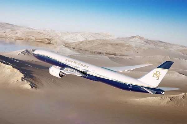 Boeing-მა ხანგრძლივ ფრენებზე ორიენტირებული ბიზნესჯეტი წარმოადგინა