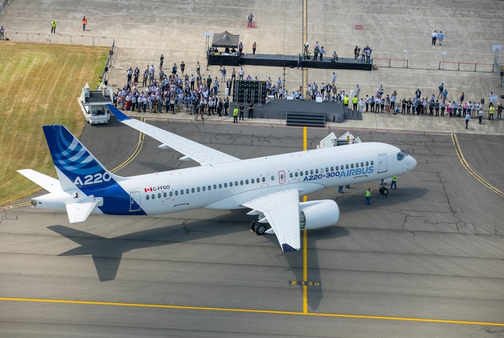 მალე, Moxy და JetBlue-ი 120 ერთეულ Airbus 220-300-ს მიიღებენ