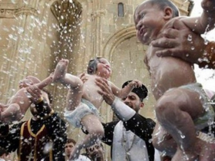 დღეს, ჩვილთა საყოველთაო ნათლობა გაიმართება