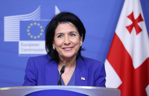 საქართველოს მიმართ ყველა ძალიან კეთილგანწყობილია - პრეზიდენტი ბრიუსელში გამართულ შეხვედრებს აფასებს