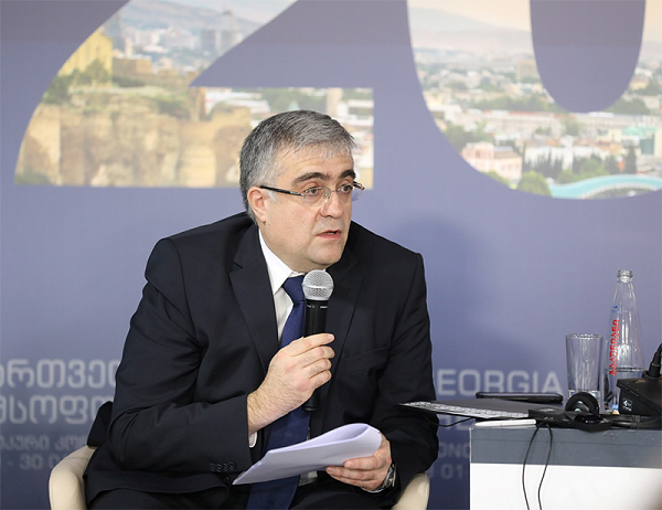 არჩილ მესტვირიშვილმა ეკონომიკურ კონფერენციაზე „საქართველო და მსოფლიო 2019 წელს“ პასუხისმგებლიანი დაკრედიტების თემაზე ისაუბრა