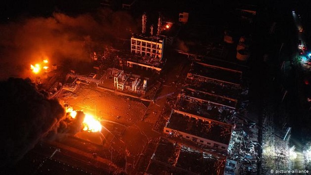 ჩინეთში ქიმიურ ქარხანაში მომხდარ აფეთქებას 47 ადამიანი ემსხვერპლა