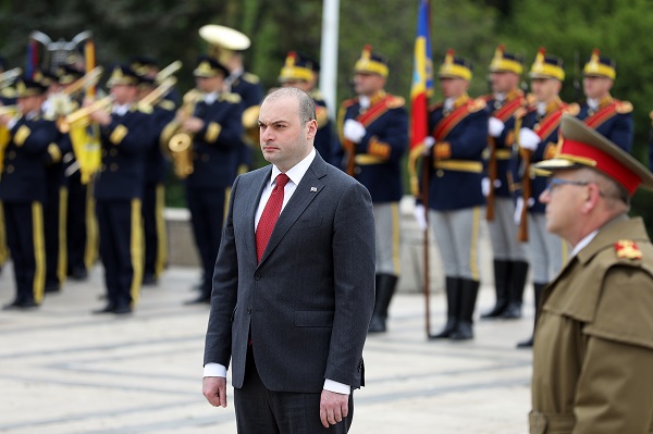 პრემიერ-მინისტრმა რუმინეთის დამოუკიდებლობისთვის დაღუპულ მებრძოლთა ხსოვნას პატივი მიაგო