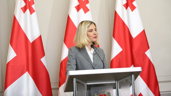  ხატია მოისწრაფიშვილი ბრიფინგს გამართავს