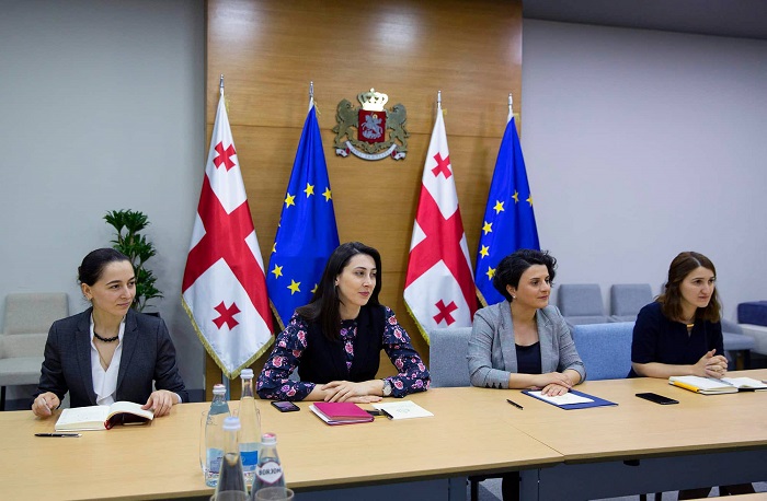 შს მინისტრის მოადგილე ევროპულ საგარეო ქმედებათა სამსახურის წარმომადგენელს შეხვდა
