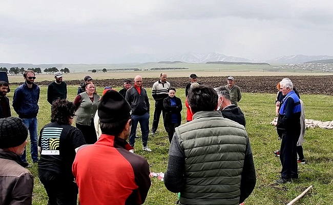 ეკოგრანტების პროექტი ქვემო ქართლის რეგიონის სოფელ ბარეთის ფერმერებისთვის
