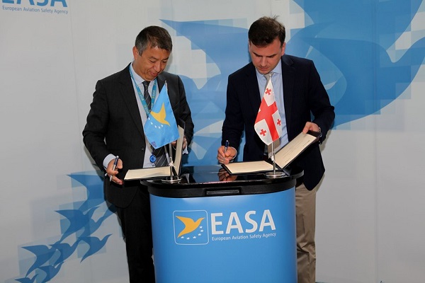 EASA-სა და GCAA-ს შორის ახალი სამუშაო შეთანხმება გაფორმდა