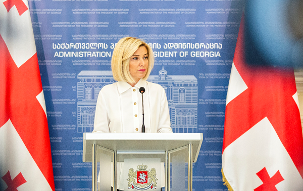 პრეზიდენტი გეგმავს შეხვდეს მთავრობას რომ განისაზღვროს მისი როლი იმ დახმარების ფარგლებში, რომელიც უნდა შევთავაზოთ მოსახლეობას - ხატია მოისწრაფიშვილი