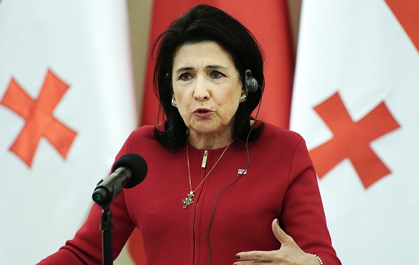 მედვედევი თავს დამესხა, რუსეთს ოკუპანტი რომ ვუწოდე. აბა სხვა რა არის ის, განა არ იციან?!  - სალომე ზურაბიშვილი