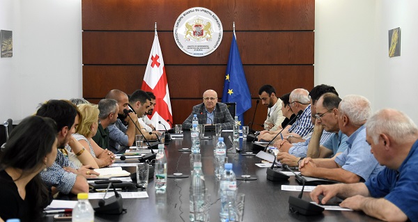 ფიჭვის ხეების ხმობის გამომწვევ მიზეზები გაფართოებულ შეხვედრაზე განიხილეს